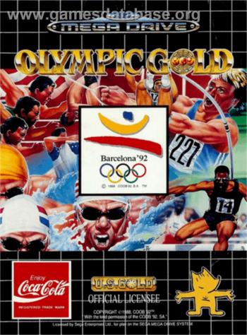 Cover Olympic Gold - Barcelona 92 for Genesis - Mega Drive